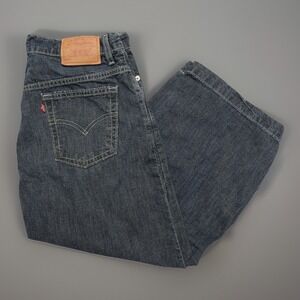 VTG Levi's  Jeans‎ 577 Men's 10 MIS (29W X 22L)  Dark Blue Loose Fit  Y2K Pants
